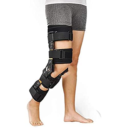 Amazon.co.jp: ヒンジ付きROM膝装具、ACL損傷、関節痛の緩和、変形性